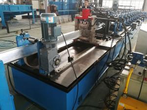Wholesale Manual / Hydraulic Decoiler Top Hat Roll Forming Machine , 70mm Solid Shaft from china suppliers