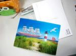 PLASTIC LENTICULAR 3D postcards plant flip effect lenticular postcards 3 views