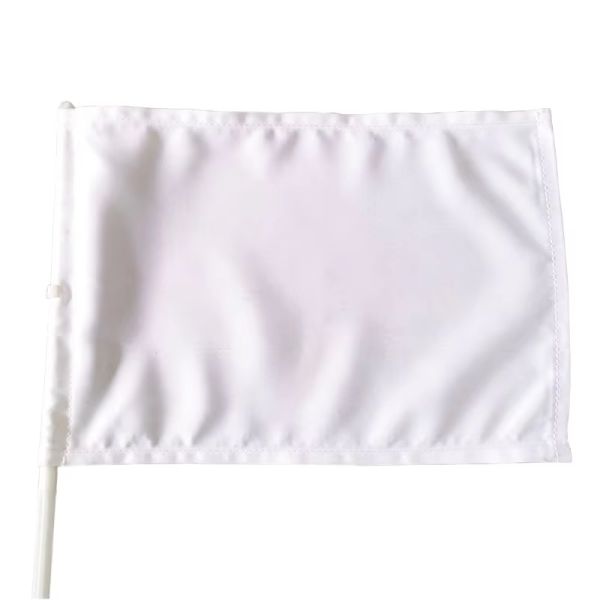 Customized Double Sided Printing Polyester Sublimation Car Flags Blanks