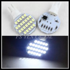 Wholesale LED T10 W5W Wedge Side Light 24SMD 1210 T10 168 194 LED Interior Micro Dome lamps Parking from china suppliers