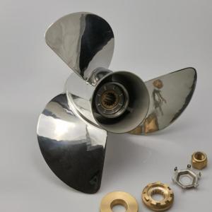 Wholesale Stainless Steel Outboard Propeller Polyda Propeller Mercury 40-140hp from china suppliers