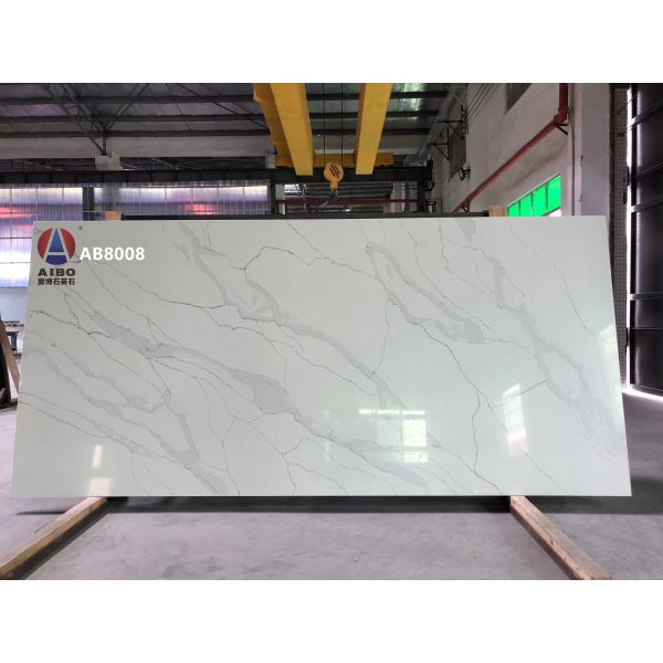 Marble Textures Calacatta Quartz Stone White Quartz Engineered Stone Countertop
