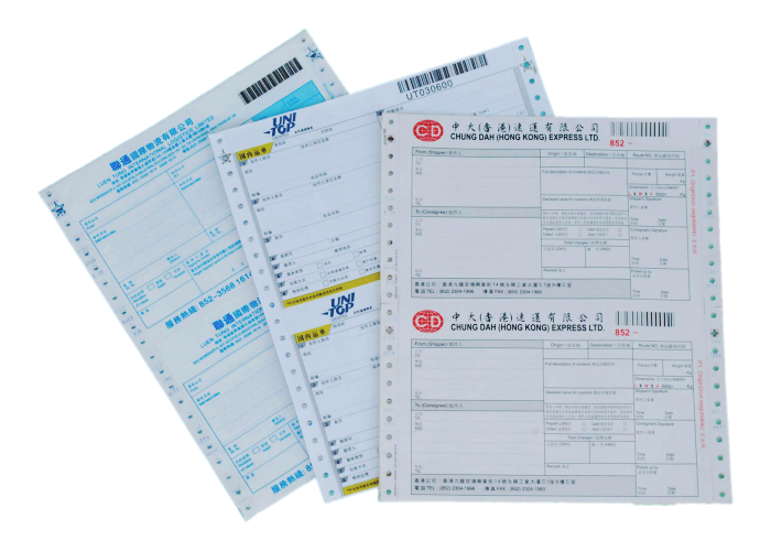 Coated NCR Paper in Coils Virgin Wood Pulp Material Colorful Offset Printability