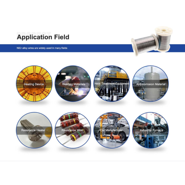Nichrome Wire Cr20Ni30 Application Field