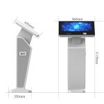 POS Payment Self Service Kiosk Machine For Railway Gas Station