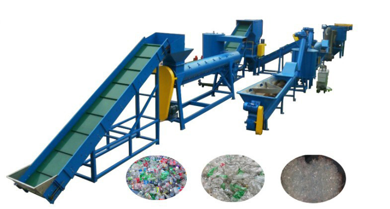 PET Bottle Recycling Washing Line Waste Plastic Recycling Machine