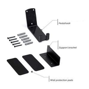 Wholesale Standard Bike Wall Mount Horizontal/Vertical Hanging Rack for Garage and Indoor Silver from china suppliers