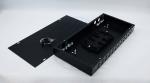 XYFiber 24Port Rack Mount Fiber Optic Terminal Box , Fiber Patch Panel 1U 19