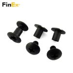 6.35mm 9.5mm Length Black Oxide Male Female Chicago Screw for Kydex Leather