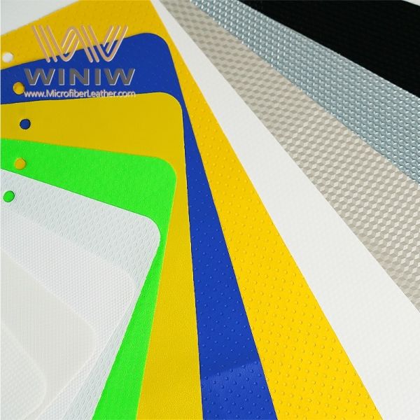 Micro Fiber Artificial Leather Vegan Balls Leather Fabric Football Material