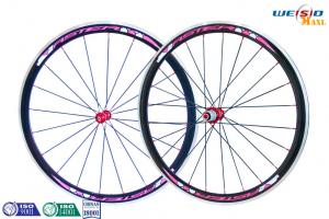 Glossy Surface Alloy 6061 T6 Aluminum Bicycle Wheels , 12 Inch to 22 Inch