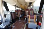 New Brand Double Axle Euro II Diesel Tour Bus Front Cummins Engine Buses 58-70