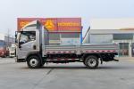 Sinotruk Howo Light Truck Titan Series 150HP 4.15m Single Row Fence Silver Body