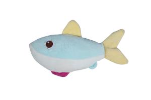 Wholesale 25G Colored Stuffed Fish Toy , Machine Washable Eco Friendly Baby Toys from china suppliers