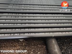 Wholesale ASME SA213 T9 Seamless Ferritic And Austenitic Alloy Steel Tubes For Caldera from china suppliers