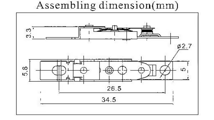 TA-08 ST-12 Bakelite Ceramic Auto Automatic Reset Bimetal Thermostat Thermal Cutoff Protector Switch for Hair Dryer Fan Heater