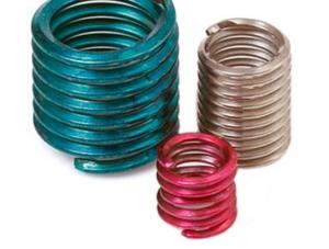 Wholesale M10 M16 Carbon steel Wire Thread Insert Yellow finishing Customized Blue metal nuts from china suppliers