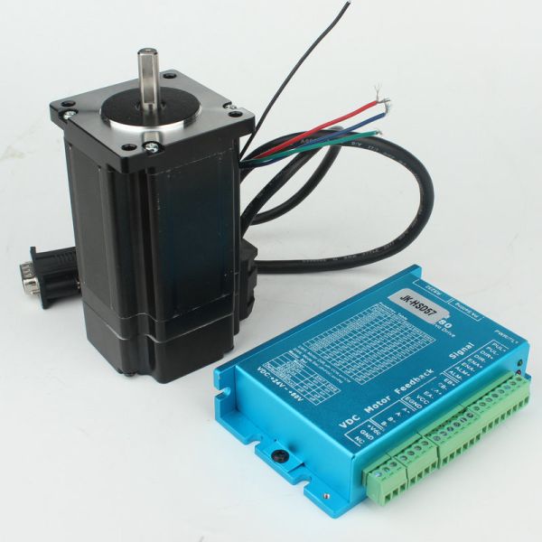 High Torque Nema24 2phase servo Stepper Motor 3.1N.M 4A 4-wire, Stepper Motor Driver Kit CE ROHS Approved