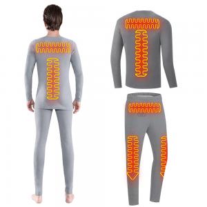 Wholesale Custom Thermo Underwear Mens Heated Long Johns Set Thermal Underwear for Men from china suppliers