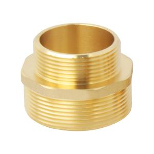 Wholesale Hex Round Brass Reducing Nipple 1 4&quot; Brass Fittings For Hose from china suppliers