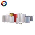 Silver BOPP Thermal Lamination Film 18 Mic Transparent Holographic Lamination