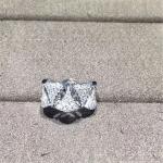 Bi divas' dream series ring 18k white gold yellow gold rose gold diamond ring