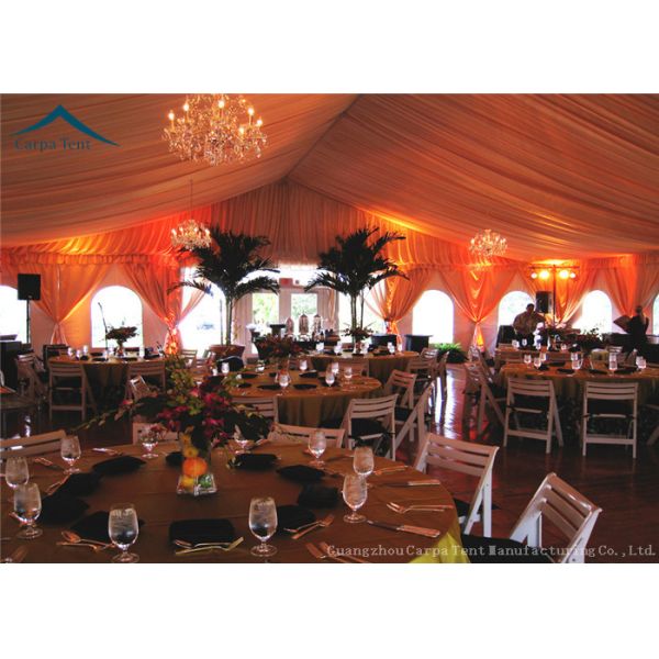 Aluminum Alloy Outdoor Party Tents 10m By 30m With Colorful Linings And Curtains