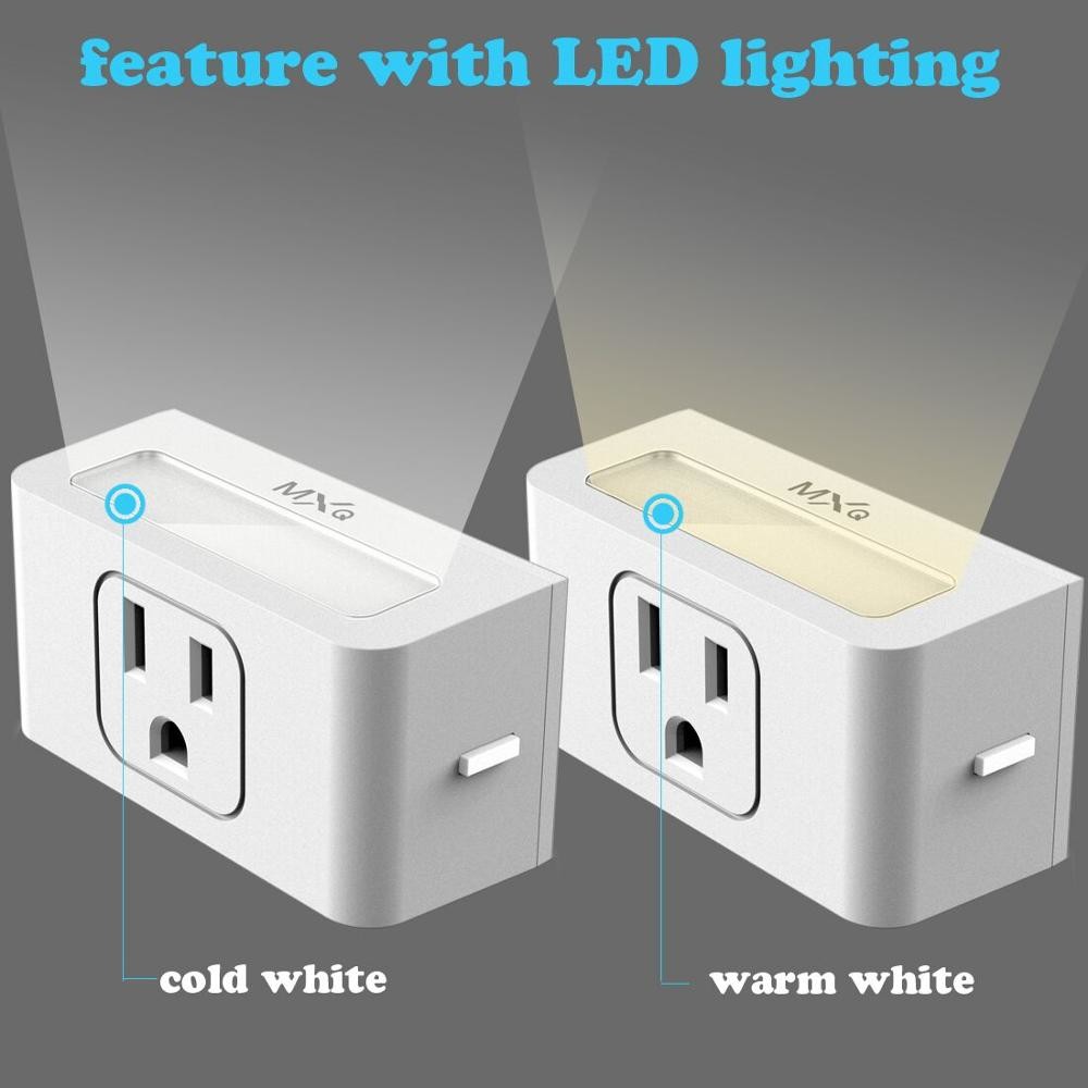 Voice Control Wifi Controlled Power Plug Support WIFI Confifuration