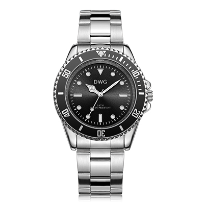 Luxury women automatic mechanical stainless steel chain wrist watches