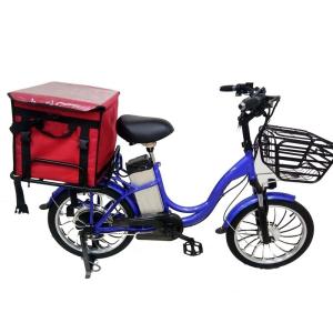 Wholesale 48V 15ah Unisex Electric Bicycle Max Speed 25 - 35km/h Full Suspension Cargo Ebike from china suppliers