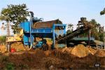small scale gold mining plant/alluvial gold recycling machine/ gold washing