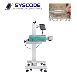 Wholesale Plastic Bottles Co2 Laser Engraving Machine 220V 50HZ Water Cooled Long Lasting from china suppliers