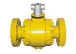3 Piece Forged Steel Industrial Ball Valve Trunnion Mounted Class 150 - 2500