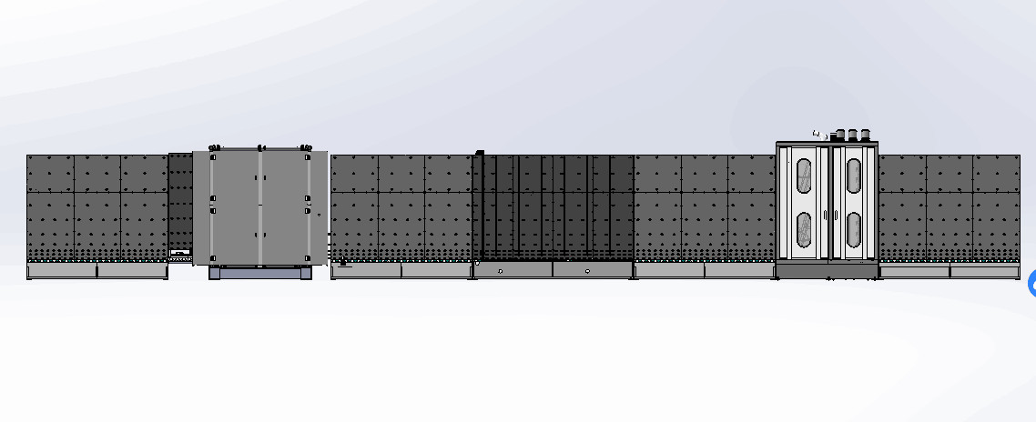 2-10m/Min Insulating Glass Production Line