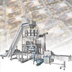 14 Head Automatic Multihead Weigher Fresh Food Vegetable Fruit Plastic Bag