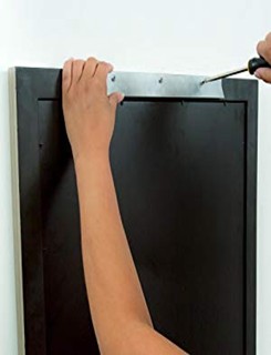 18 Inch French Cleat Hanger for Wall Mounting of Mirror Photo Shelf and Cabinet