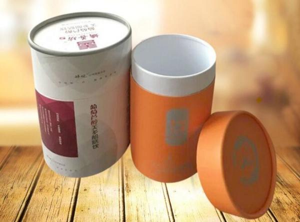 Customized Printing Cylinder Paper Tube Cardboard Packaging Boxes Round Paper