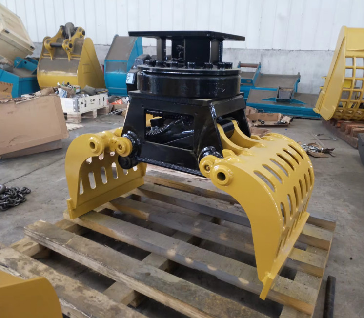 1-3 Tons Mini Excavator Sorting Grapple Demolition Grab