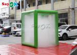 Custom Made Green Fogger Intergrated Disinfection Channel In Supermarket