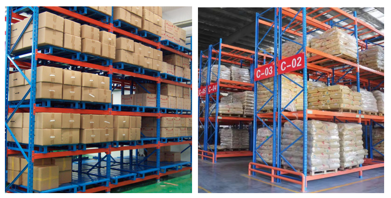 Custom Size Back To Back High Density Pallet Racking Beam Racking System