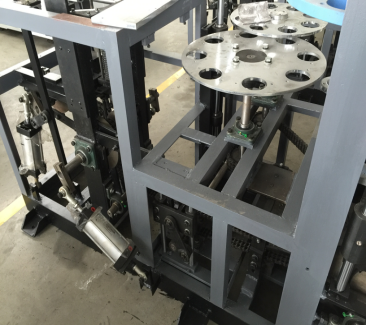PE Coated / Ripple Paper Cup Making Machine 4.7kw Paper Cup Sleeve Machine