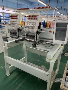 Wholesale 9/12/15 Needles 2 heads Computer Embroidery Machine for Cap T-shirt sequin embroidery from china suppliers