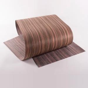 Wholesale 0.5mm Engineered Wood Veneer Reconstituted Ebony Wall Panel Surface from china suppliers