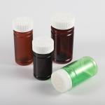 Pharmaceutical Packaging Tablet Medicine Bottle with Tamper-Proof Cap Label BPA