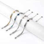 (Customized) Stainless steel men's bracelet, octagonal star Persian style trendy