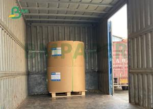 Wholesale 270gsm 300gsm Brown Kraft Board For Fast Food Boxes Fold Resistant 60 - 120cm from china suppliers
