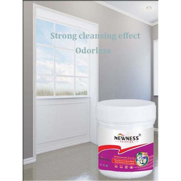 Grey K11 Roof Paint Waterproof Coating Transparent Waterproofing Paste JS Polymer Material