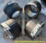 DZ9112340006 Rear Brake Drum Shacman Truck Brake Spare Parts
