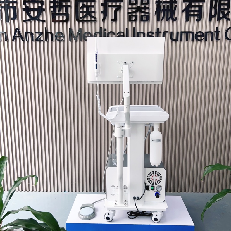 Portable Veterinary Equipment Dentist Mobile Dental Unit With Air Compressor And Computer Oral Camera Set