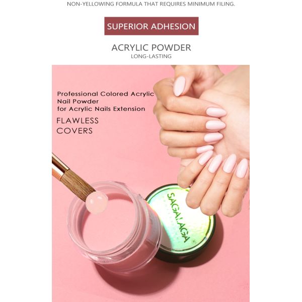 Colored Nail Powder for Acrylic Nails No Lamp Needed Hundreds of Colors to Choose From MSDS Certified Private Label in the